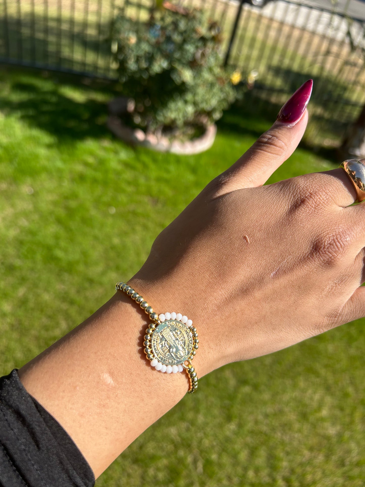 San Benito Medalla Bracelet