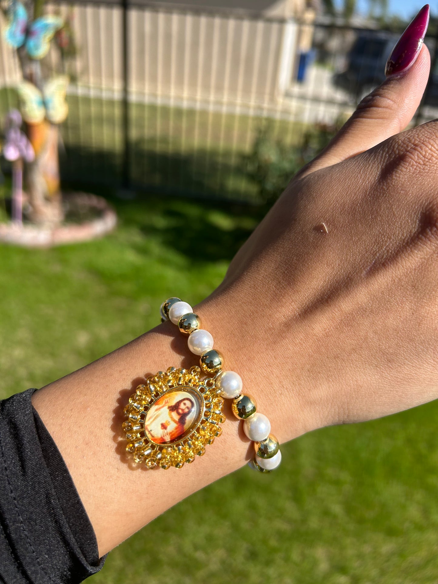 Jesucristo Medalla Bracelet