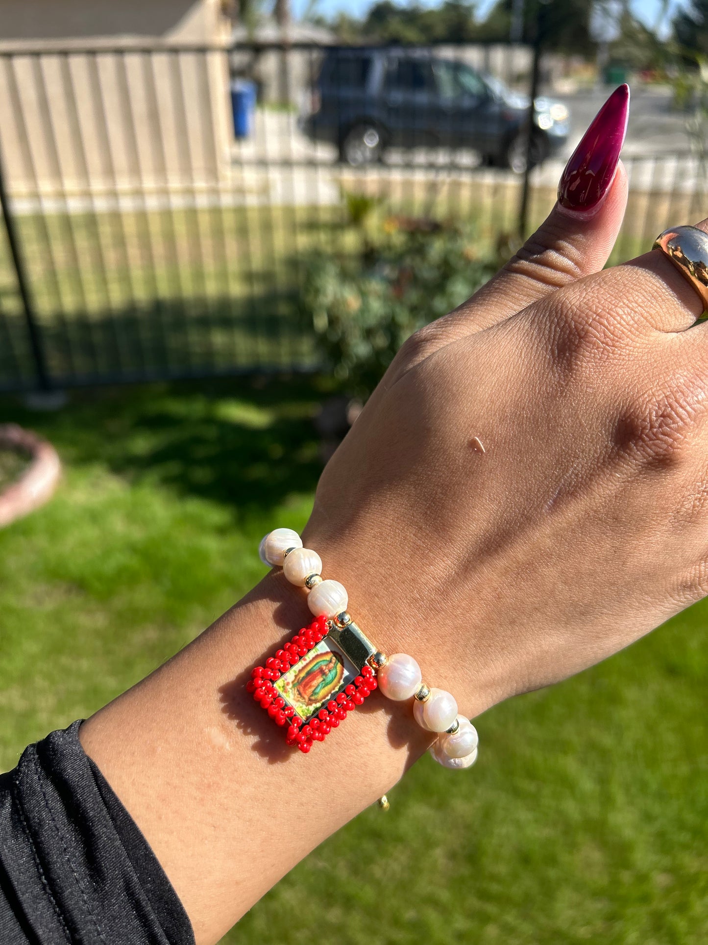Virgencita Medalla Bracelet