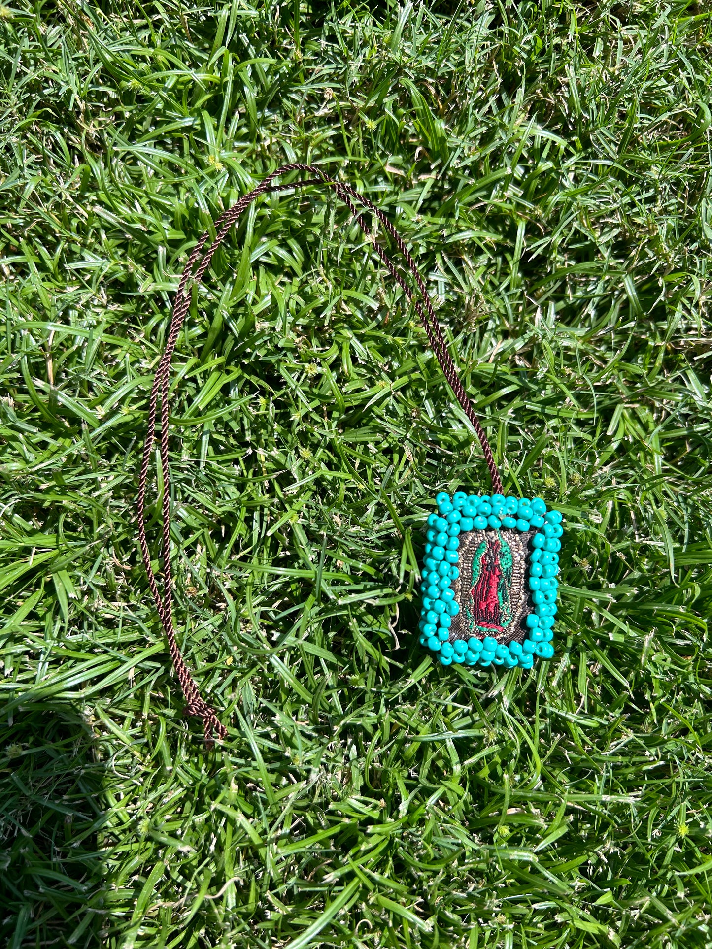 Mens Escapulario Necklace