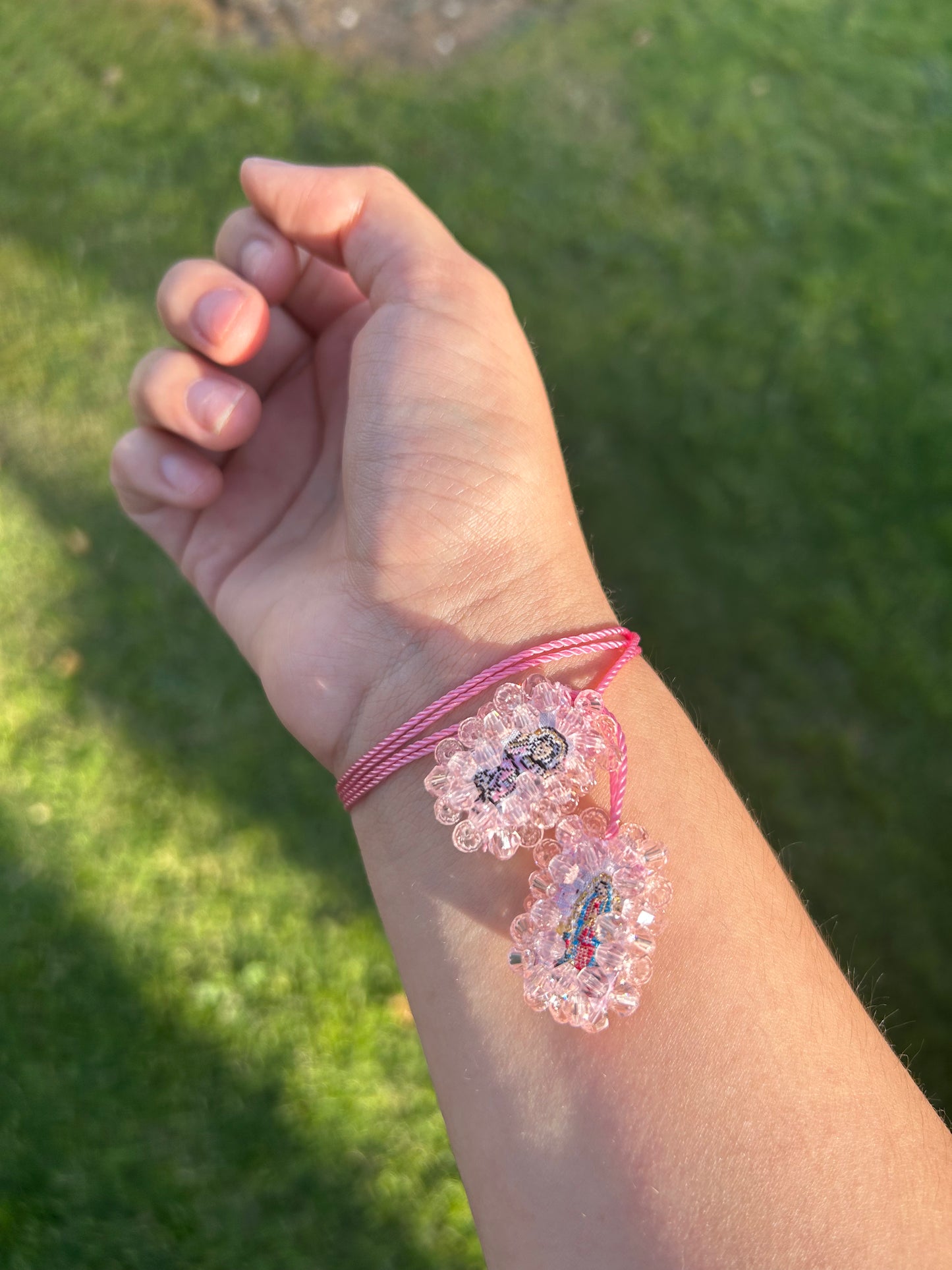 Mini escapulario bracelet