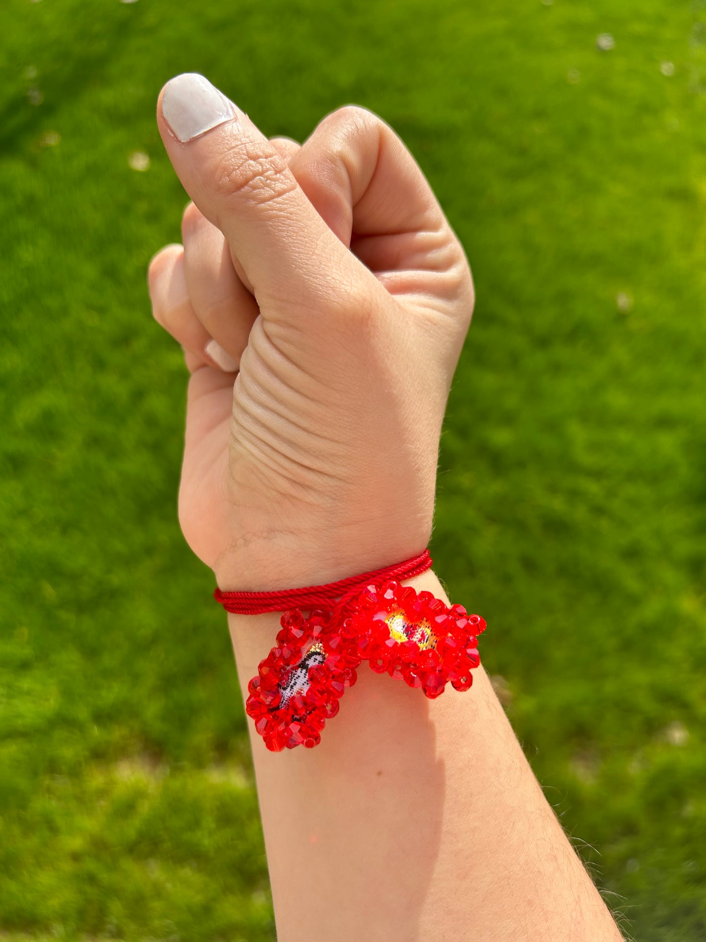Mini escapulario bracelet