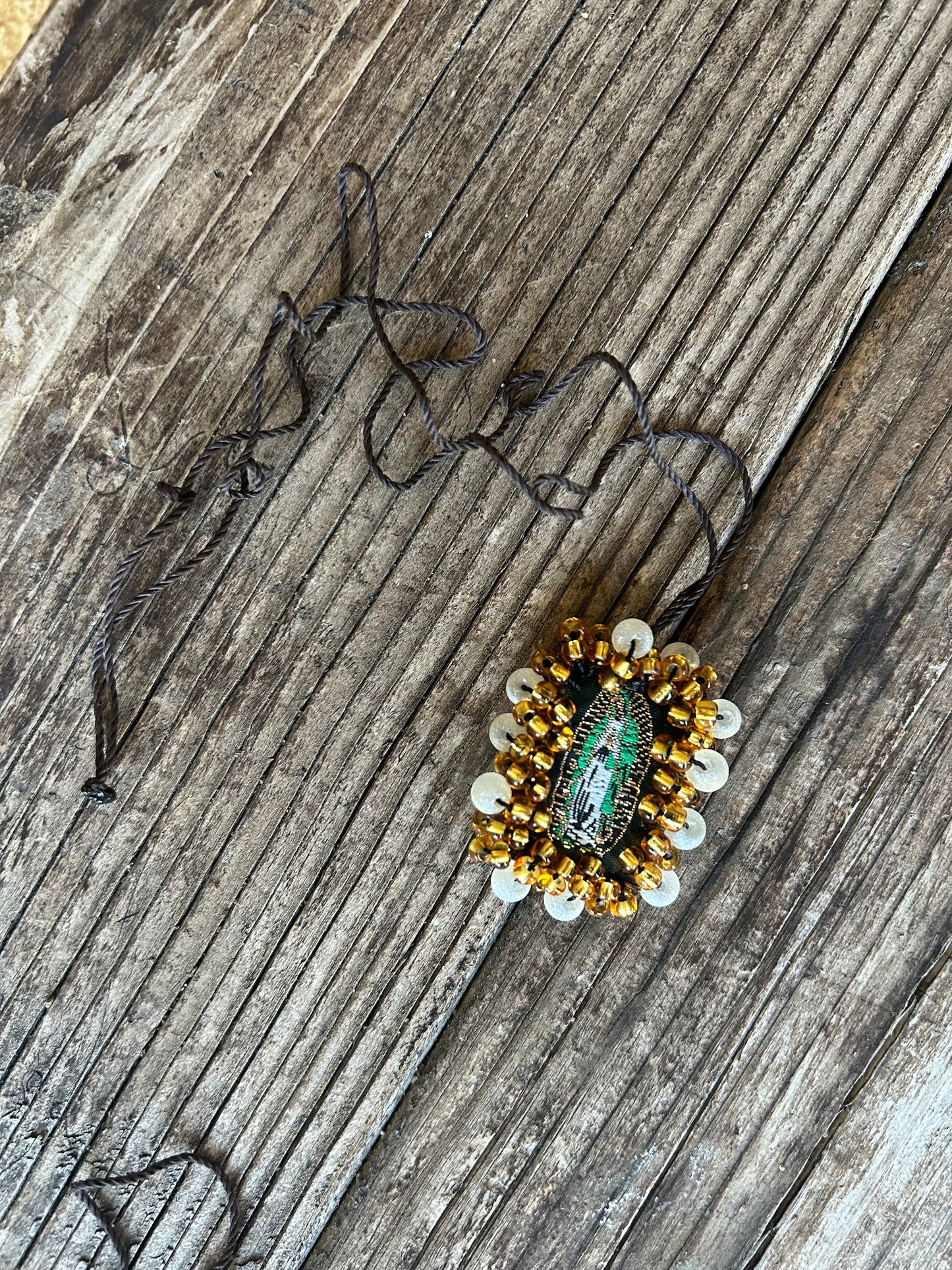 Men escapulario necklace