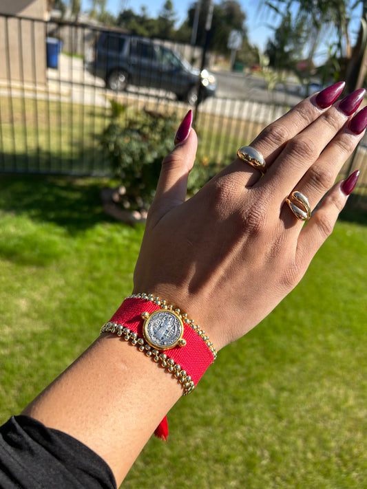 Small San Benito Medalla Bracelet