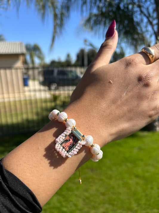 Virgencita Medalla Bracelet