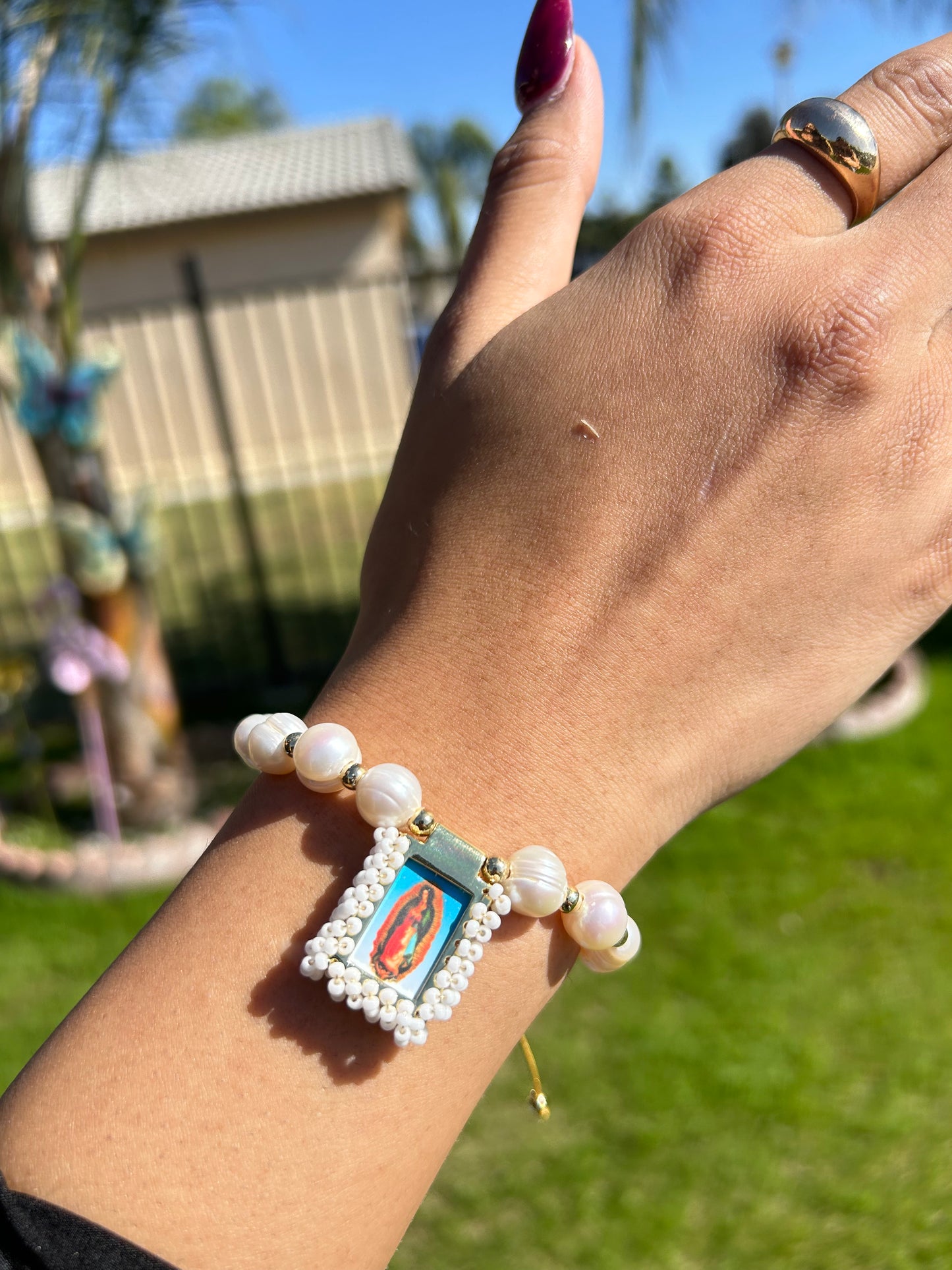 Virgencita Medalla Bracelet
