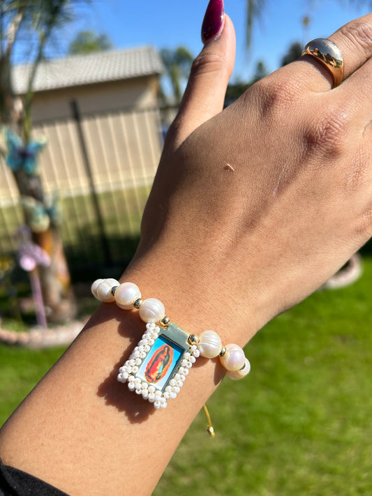 Virgencita Medalla Bracelet