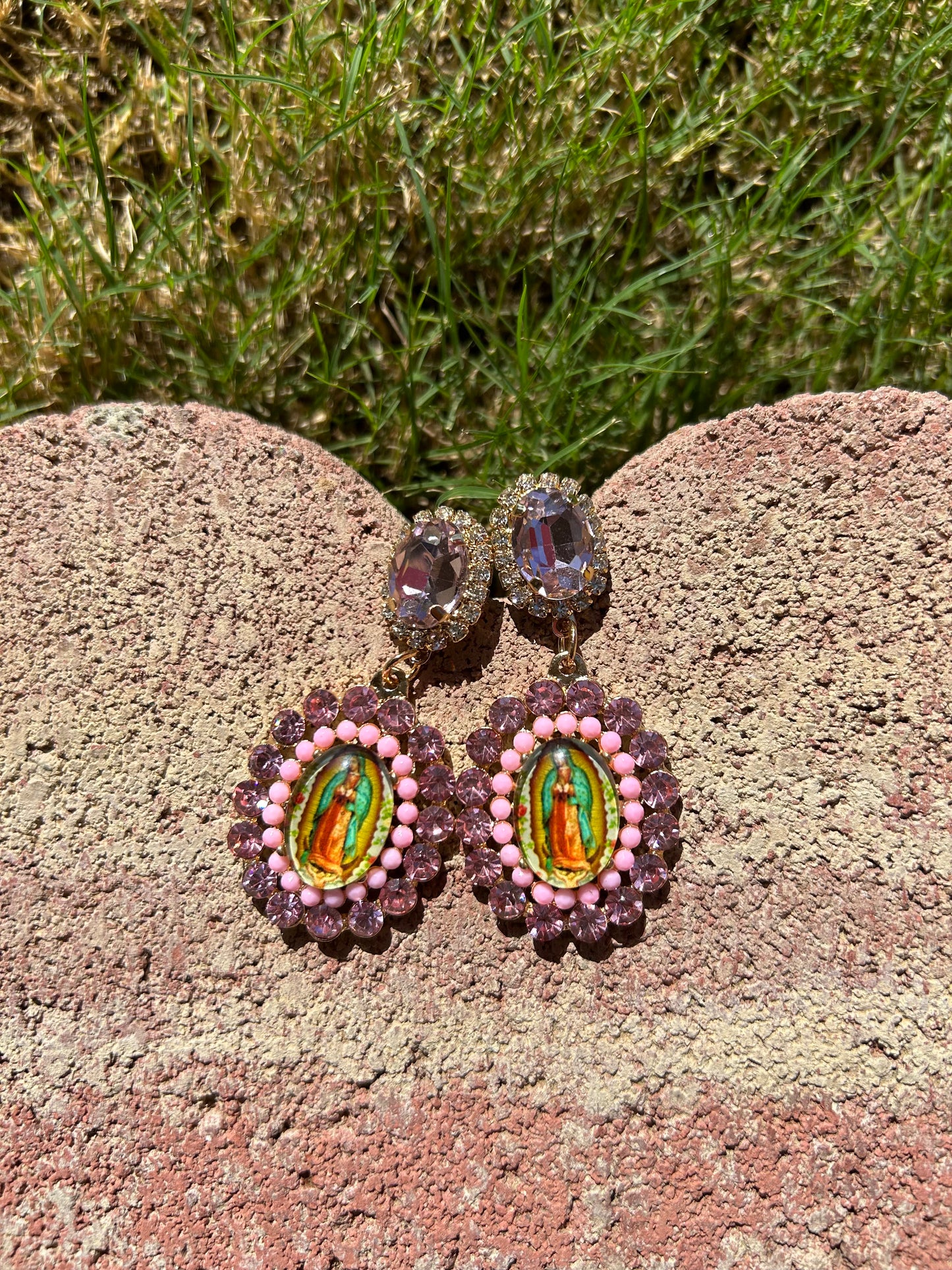 Virgencita Earrings Rosita🌸