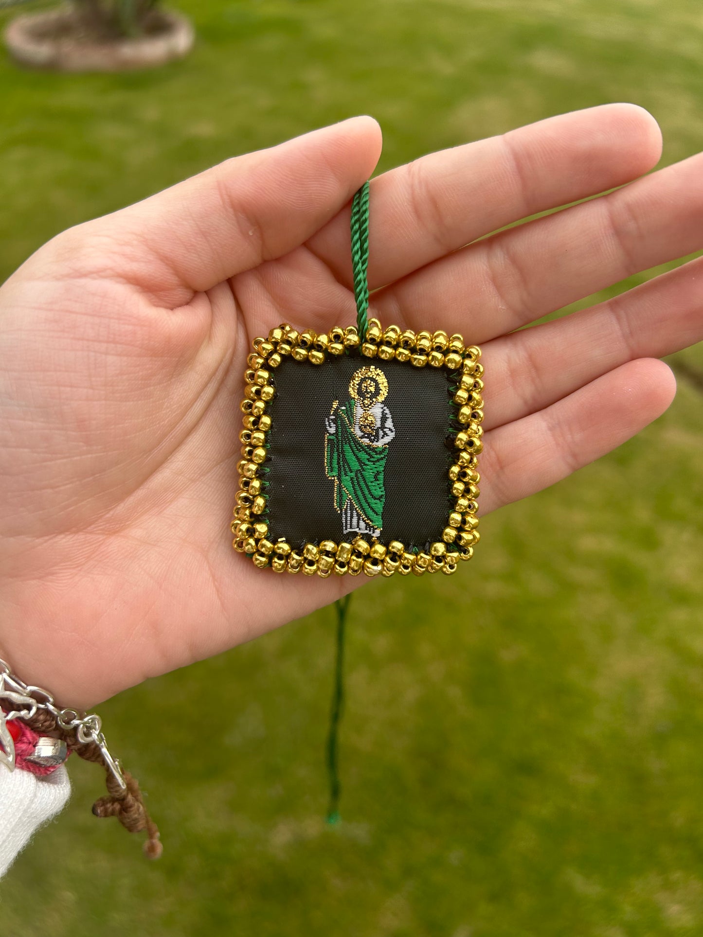 Jumbo Escapulario Necklace