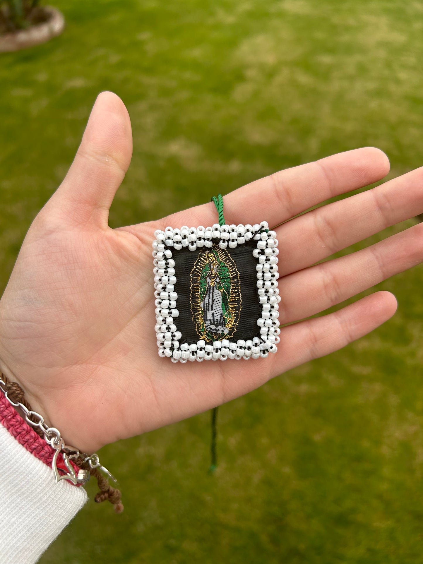 Jumbo  Escapulario Necklace