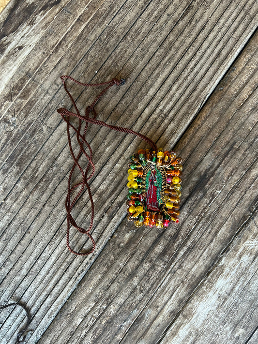 Mens escapulario necklace