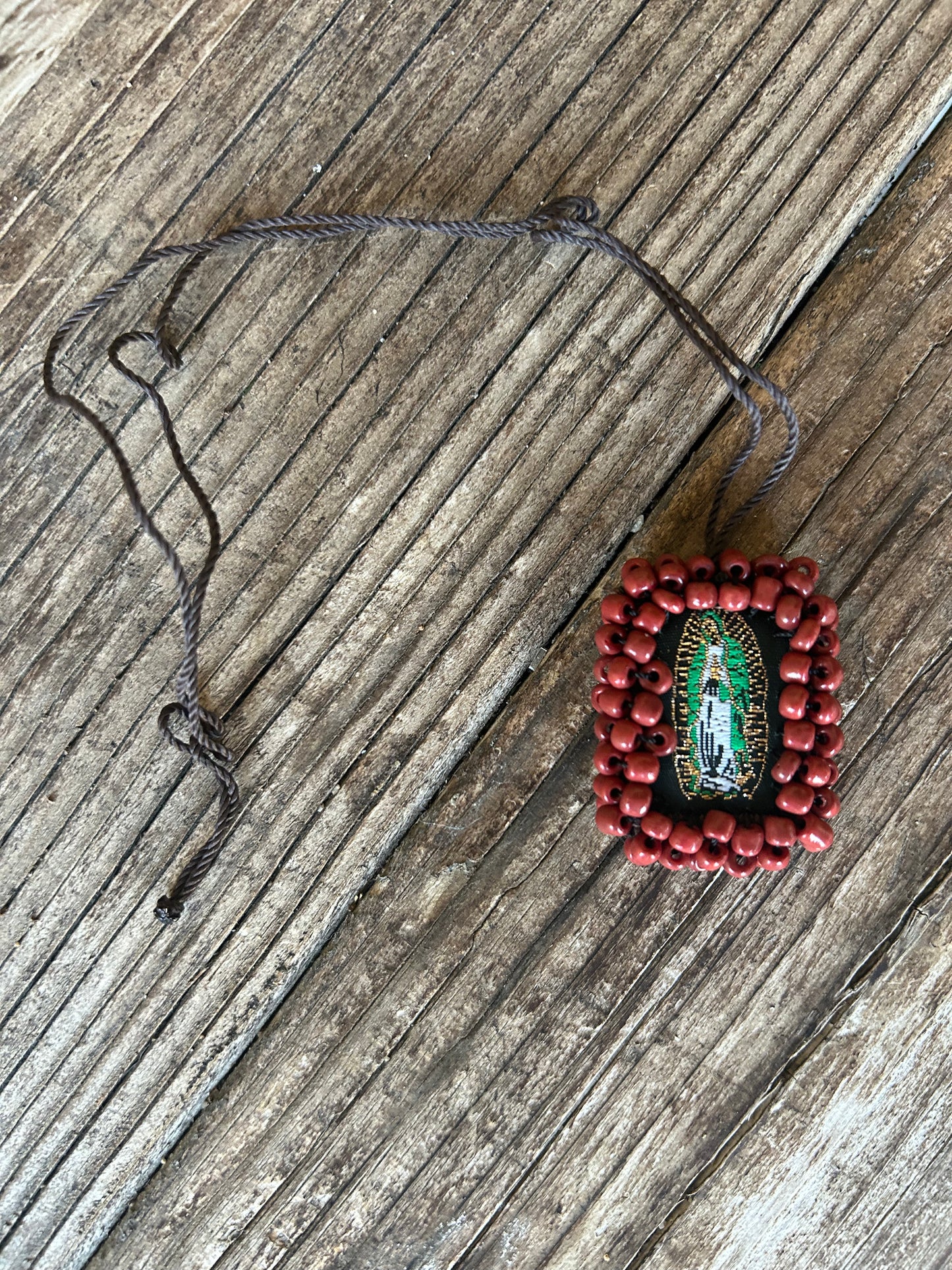 Men escapulario necklace