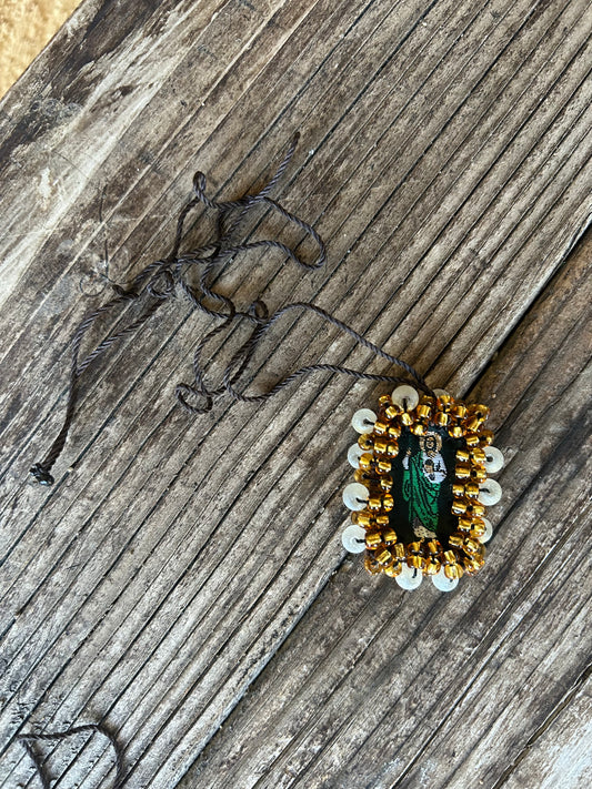 Men escapulario necklace