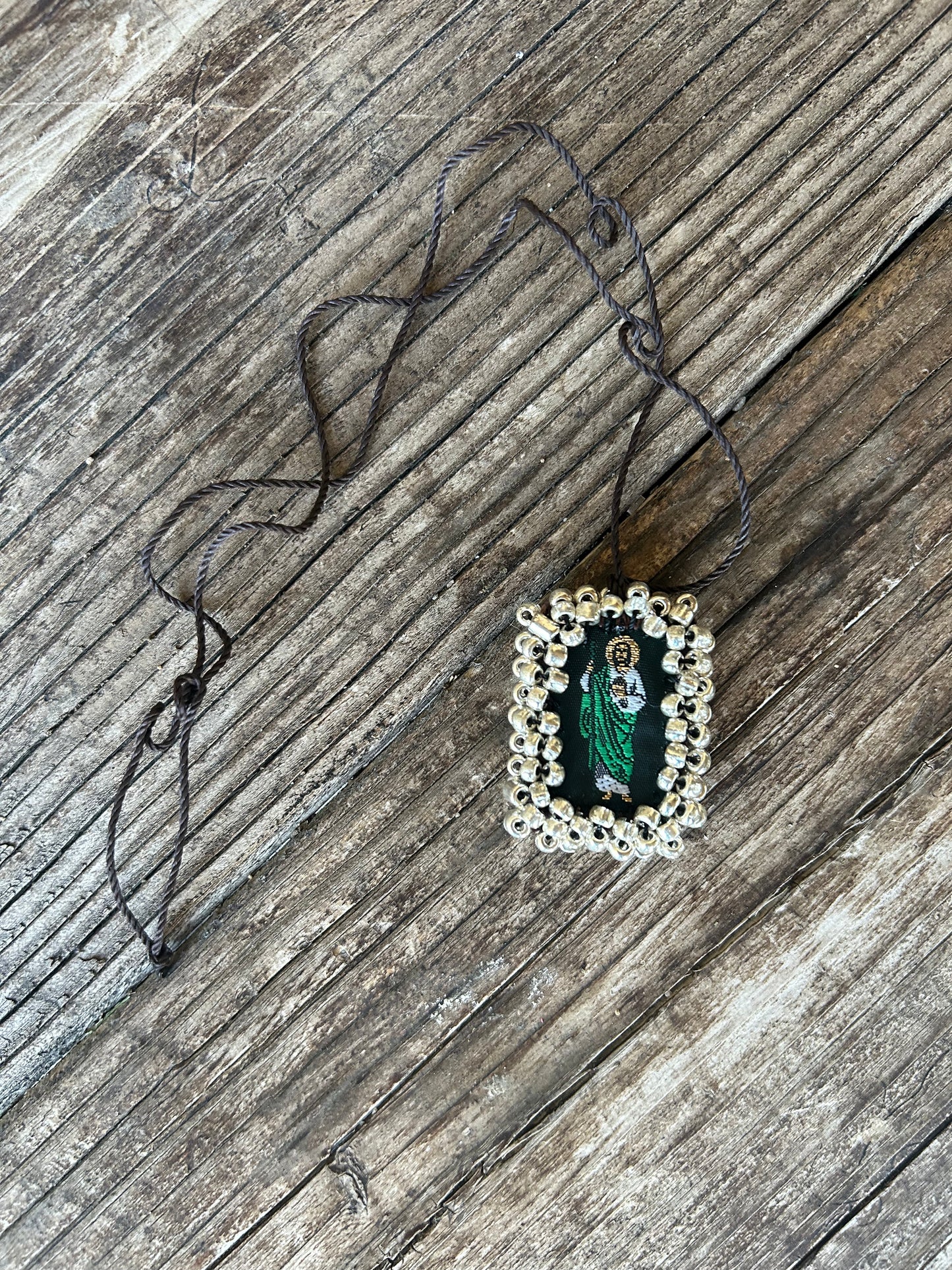 Mens Escapulario Necklace