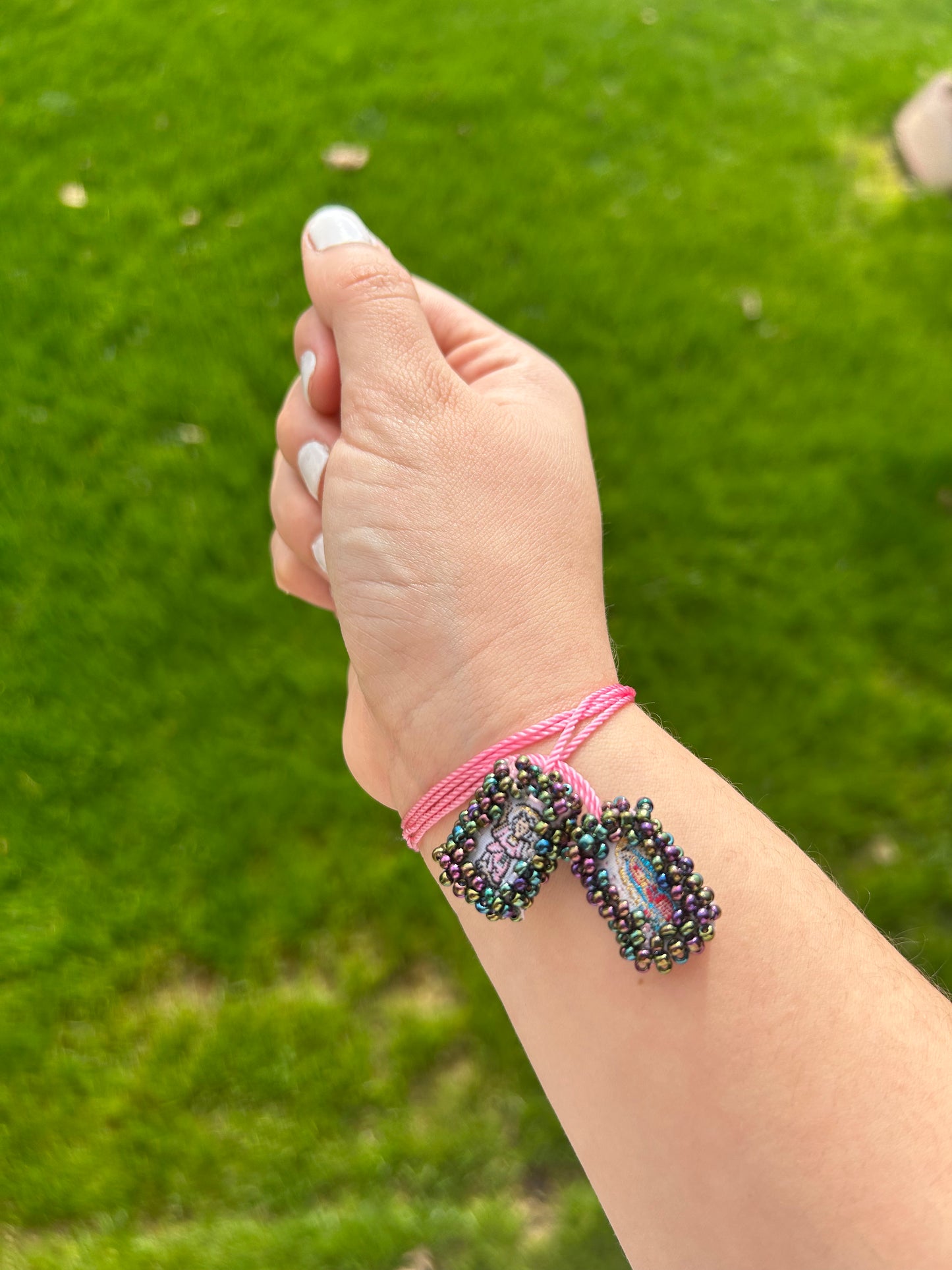 Mini escapulario bracelet