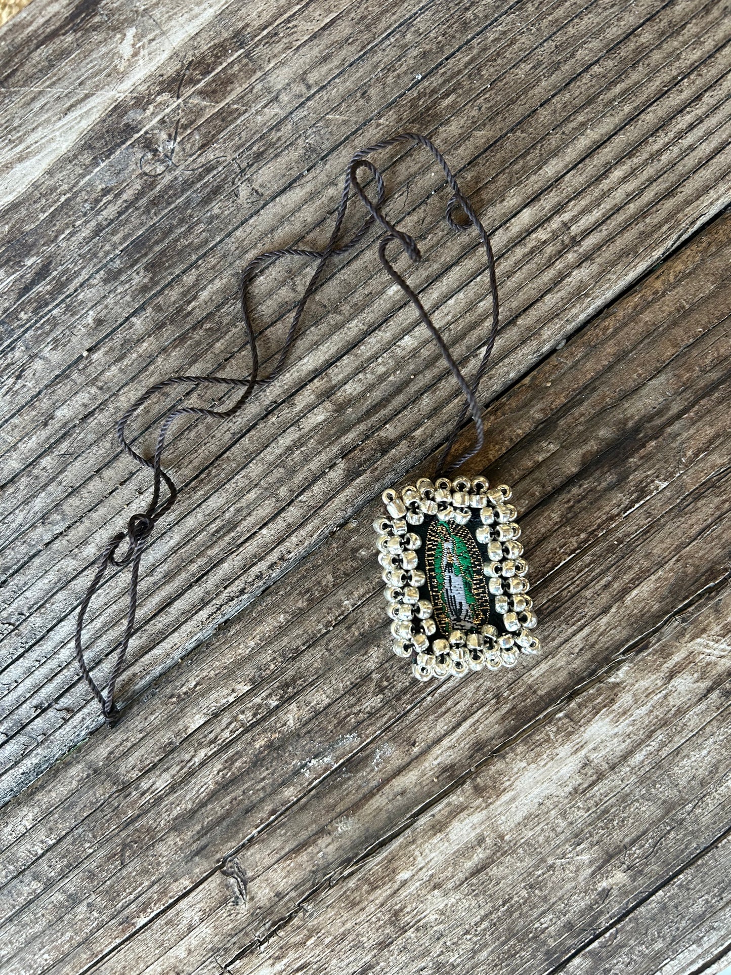 Mens Escapulario Necklace